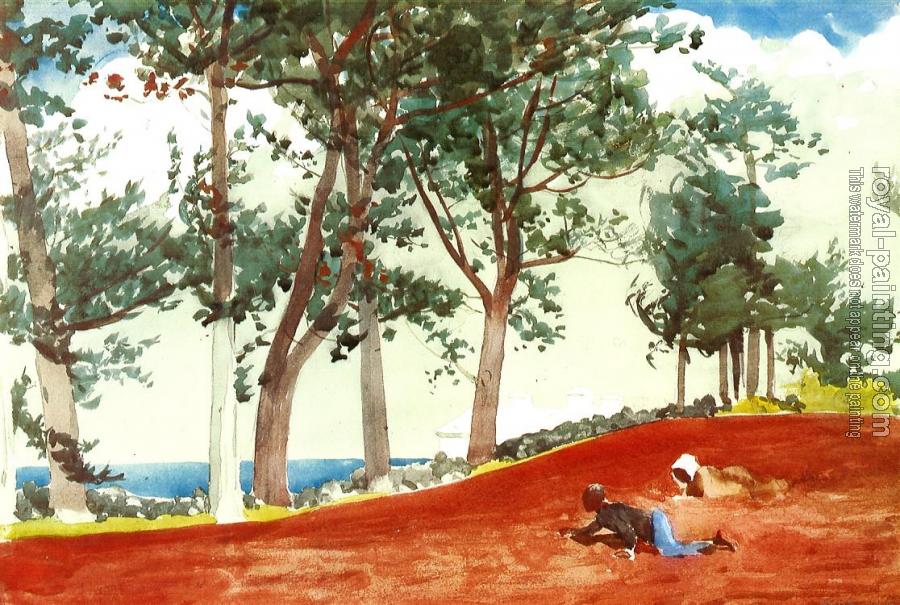 Winslow Homer : House and Trees